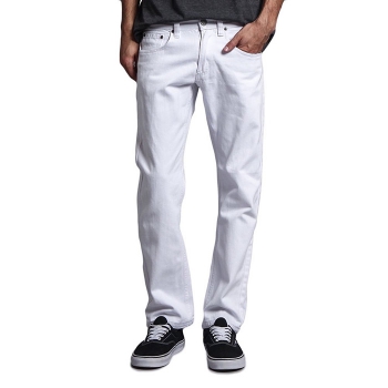 Victorious Mens Slim Fit Colored Stretch Jeans